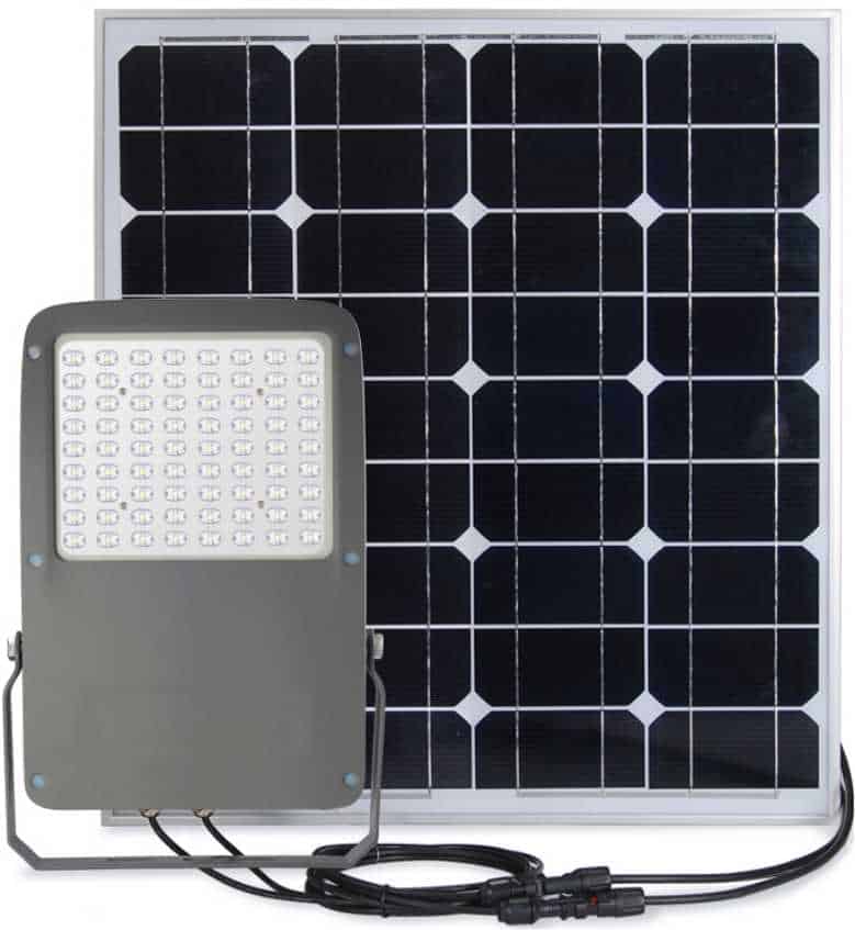 Terros Solar Floodlight with Built In MPPT