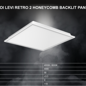 COI Levi Retro 2 Honeycomb Backlit Panel